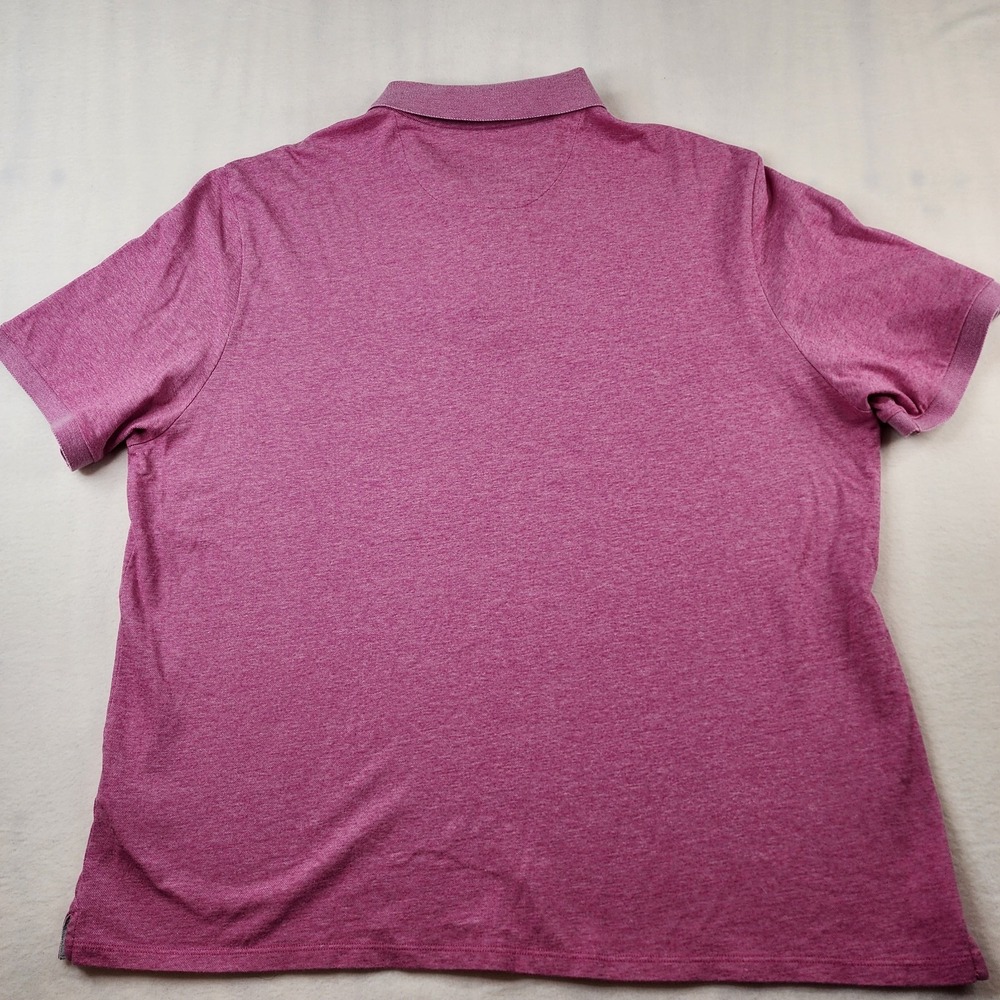 Vineyard Vines Pink Polo Shirt Mens XXL Short Sleeve Whale Logo Edgartown - Picture 7 of 8